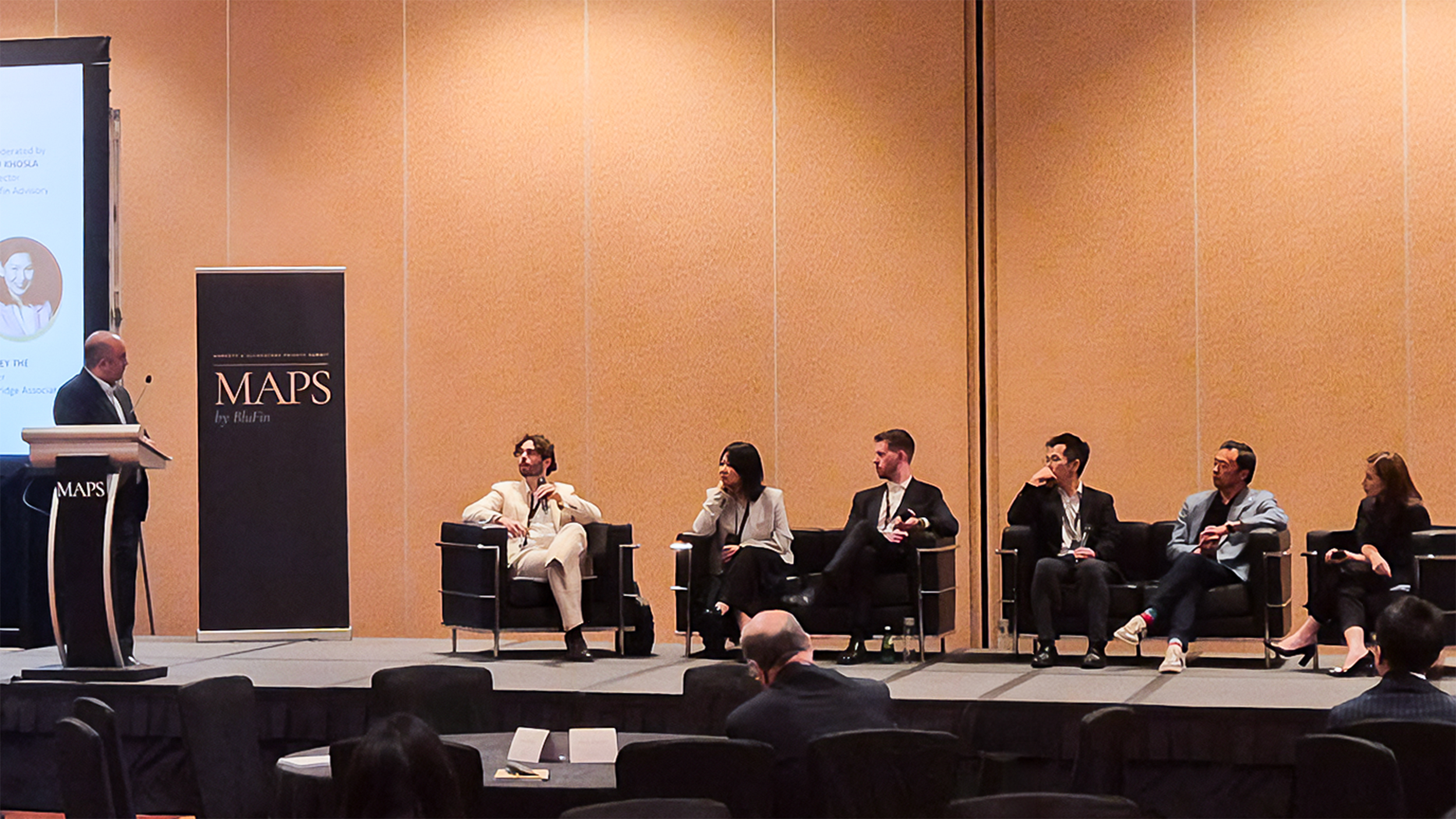 Panel on stage at MAPS Singapore 2026